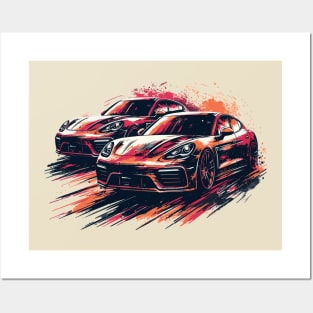 Porsche Panamera Posters and Art